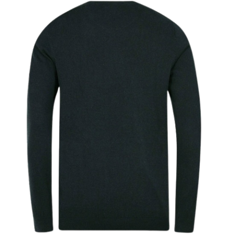 Funky Buddha Ανδρικό Πουλόβερ Μακρυμάνικο Μαύρο